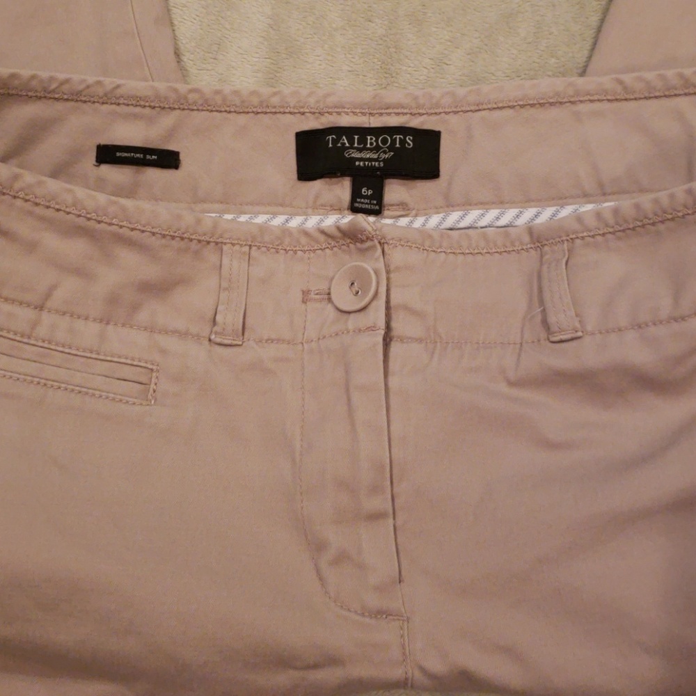 Talbots Chino Capris - Picture 3 of 5
